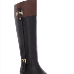 Karen Scott Leather Riding Boot